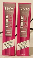 Lot of 2 Onyx Thick It Stick It Thickening Brow Mascara Cool Blonde 0.23 oz