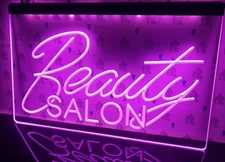 [NO EXTRA CUSTOMS TAX] Beauty Salon LED Neon Light Sign Parlour Room Wall Decor