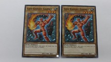 2x GEM-KNIGHT GARNET OP06-EN014 UNLIMITED EDITION COMMON YUGIOH NM