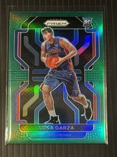 2021-22 Panini Prizm **LUKA GARZA** Rookie Green Prizm #303 Pistons Mint