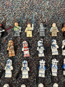 58 LEGO Star Wars Minifigure Lot- Admiral Thrawn, Ahsoka, Darth Maul, Unkar