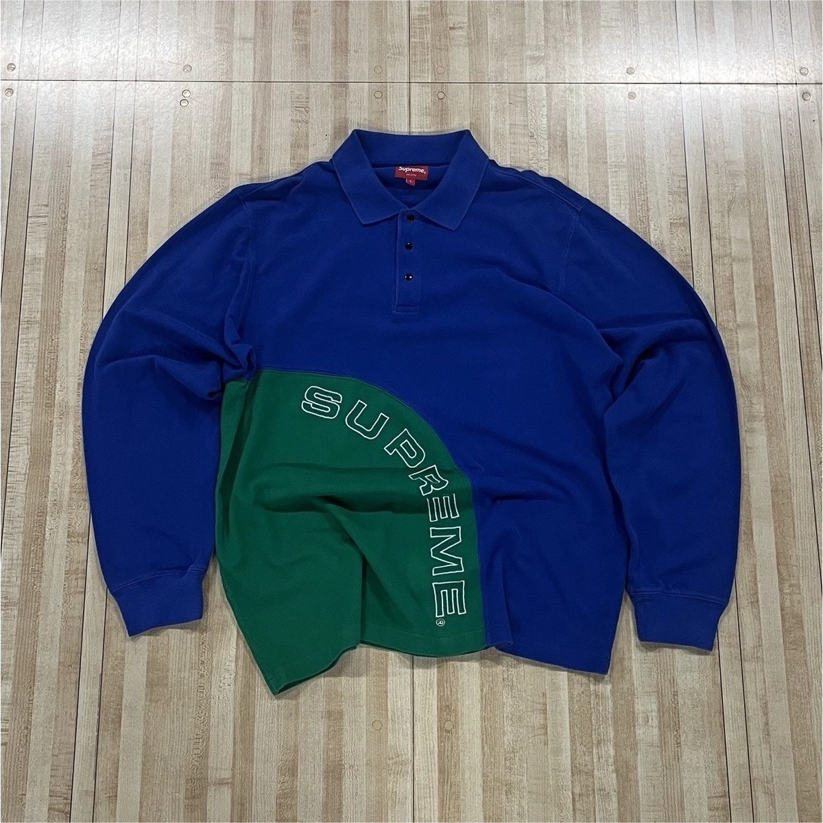 Supreme Long Sleeve Blue Shirts for Men for sale | eBay