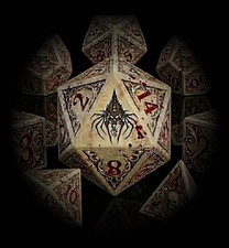 Mythic Legions RPG Necronominus Faction Dice Set Four Horsemen (Pre-Sale)