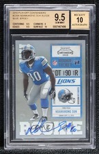 2010 Playoff Contenders /326 Ndamukong Suh #228 BGS 9.5 GEM MINT Auto 1q7