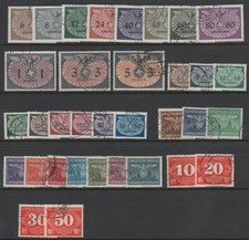 Poland Generalgouvernement 1940 - 1944 Used Coll. Incl N54-N55 CV 96.35
