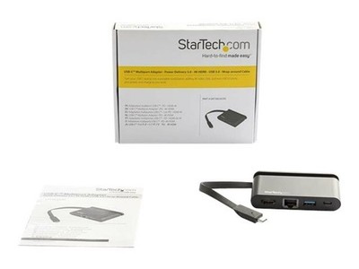 StarTechcom USB C Portable USB-C Dock Multiport Adapter mit HDMI 4K