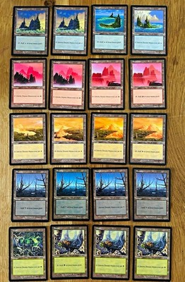Wizards of the Coast Magic: The Gathering 20x basic Land, Urza s Saga set