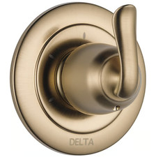 Delta T11894-CZ Champagne Bronze 3 Setting 2 Port Diverter Trim