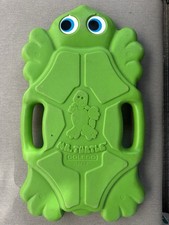 Vintage Coleco Mr. Turtle Baby Pool Float 1982 Swimming Green Kick Board Teach