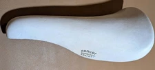Selle San Marco CONCOR Supercorsa Confort NOS white leather saddle 1970s-80s ITA