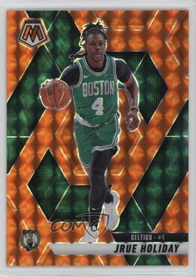 2024-25 Panini Mosaic Orange Mosaic Prizm 13/249 Jrue Holiday #196 rf2