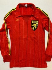 RARE MAILLOT VINTAGE COLLECTOR ADIDAS - BELGIQUE 1976-78