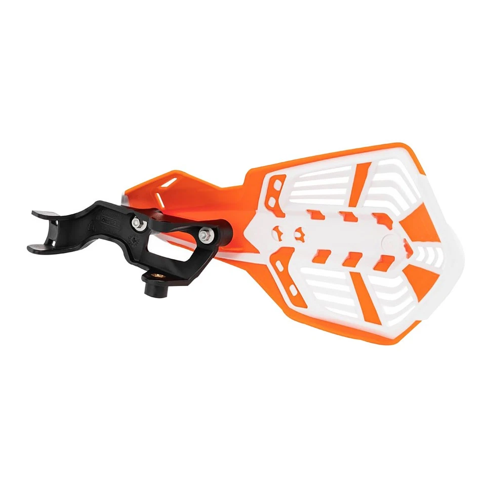 Guardamanos Acerbis K-Future 16 KTM naranja/blanco para KTM 250 SX 2014-2022 Foto 2 de 4