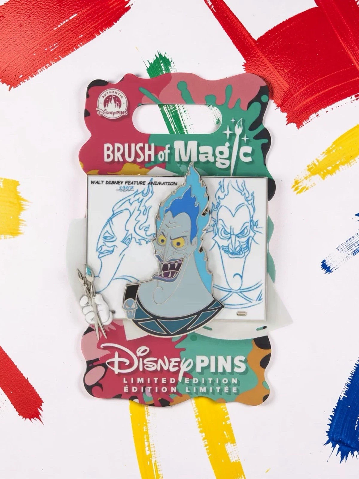 Disney Brush of Magic HADES Limited Edition Pin LE 3750 PRE ORDER