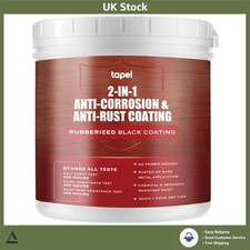 Ultimate 2-in-1 Rust Encapsulator Anti-Corrosion Paint Gloss Black 1L