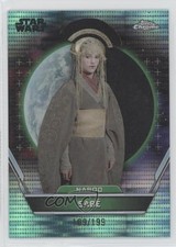 2024 Topps Chrome Star Wars Hyperspace Naboo Aqua Sonar Refractor /199 Sabe rw6