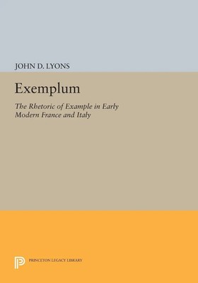 John D. Lyons | Exemplum | Taschenbuch | Englisch (2014) | EAN 9780691602684