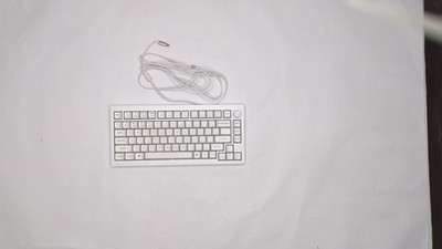 *NO ACC* Keychron V1 Max QMK/VIA Custom Mechanical Keyboard - White