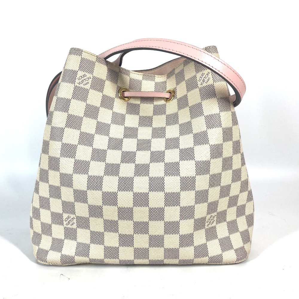 LOUIS VUITTON N40152 Damier Azur Neo Noe purse Bucket Shoulder Bag