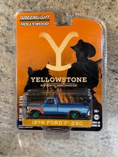 New 2022 Greenlight Yellowstone - 1978 Ford F-250 Pickup Truck - Chase / Greenie