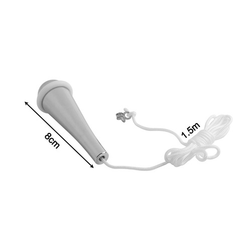 Zinc Alloy Handle with 1 5m Light Pull Rope for Easy Ceiling Fan Access - Photo 4/16