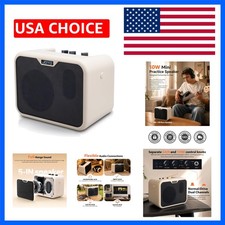 10W Mini Bass Amp Bass Guitar Practice Amp Combo Bass Amplifier Portable Smal...