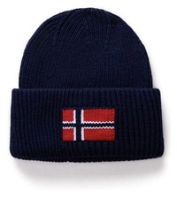Napapijri Blue Evei Men’s Beanie New With Tags One Size