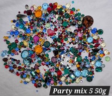 Swarovski Decor Scatter Crystals Assorted Colors  Shapes Loose Crystals Display
