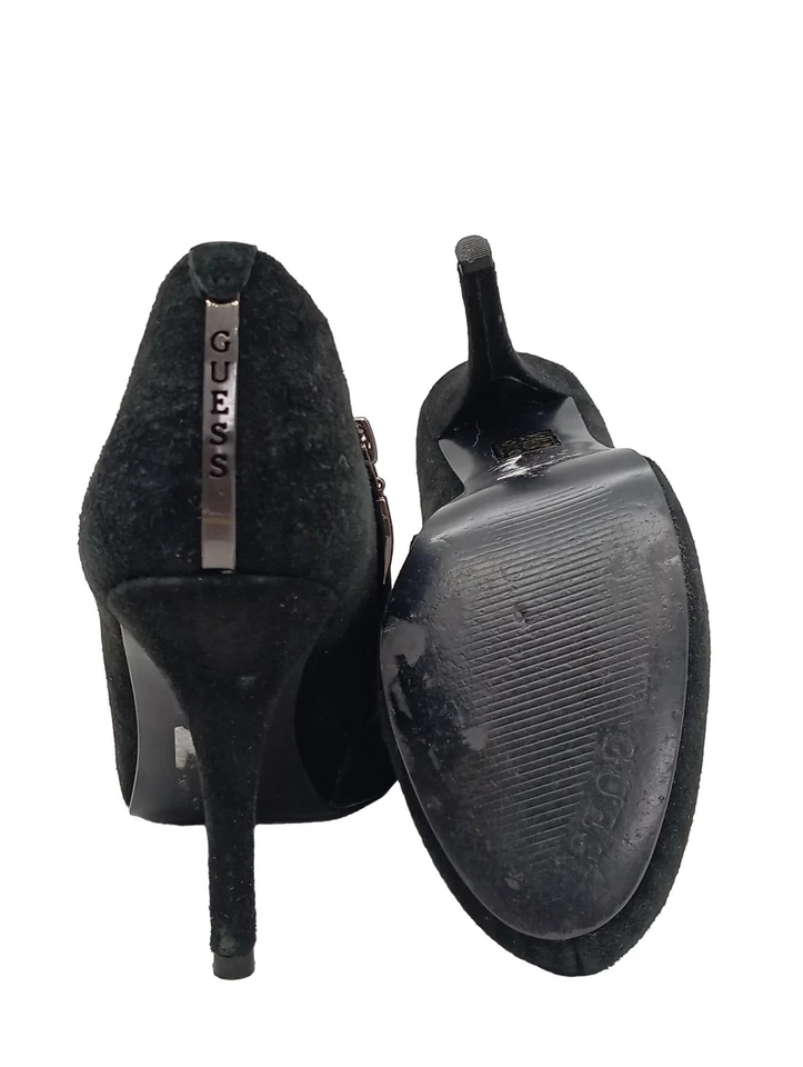 GUESS Botas con cremallera Mujeres Botines Talla EU 39 negro look casual - Imagen 2 de 4