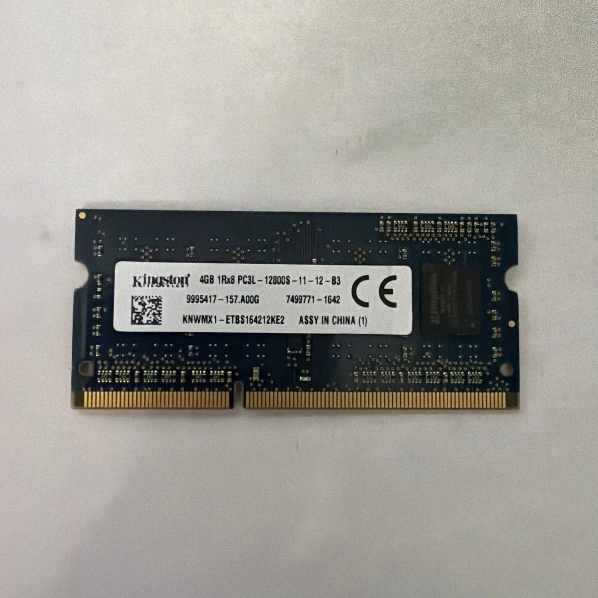Kingston 4GB Computer DDR3 SDRAM for sale | eBay