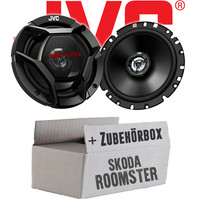 JVC Lautsprecher FüR Skoda Roomster 16Cm 2-Wege Koax PKW Boxen Einbauset KFZ TüR
