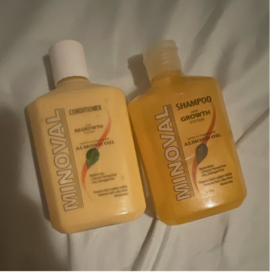Minoval Hair Growth System Shampoo & Conditioner with Almond Oil