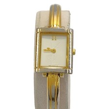 Yves Saint Laurent Quartz Analog Watch Gold Stylish New