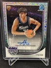 2025-26 Bowman Maxime Raynaud Auto RC Speckle Refractor #172/299 Kings