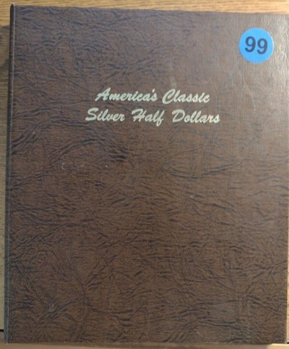 AMERICA'S CLASSIC SILVER HALF DOLLARS - DANSCO ALBUM - USED ***SHIPS FREE****#99