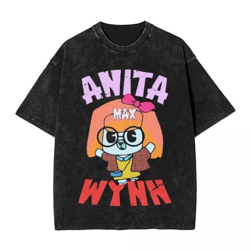Anita Max Wynn Love Washed T Shirt - Streetwear high quality shirt - Picture 26 of 32