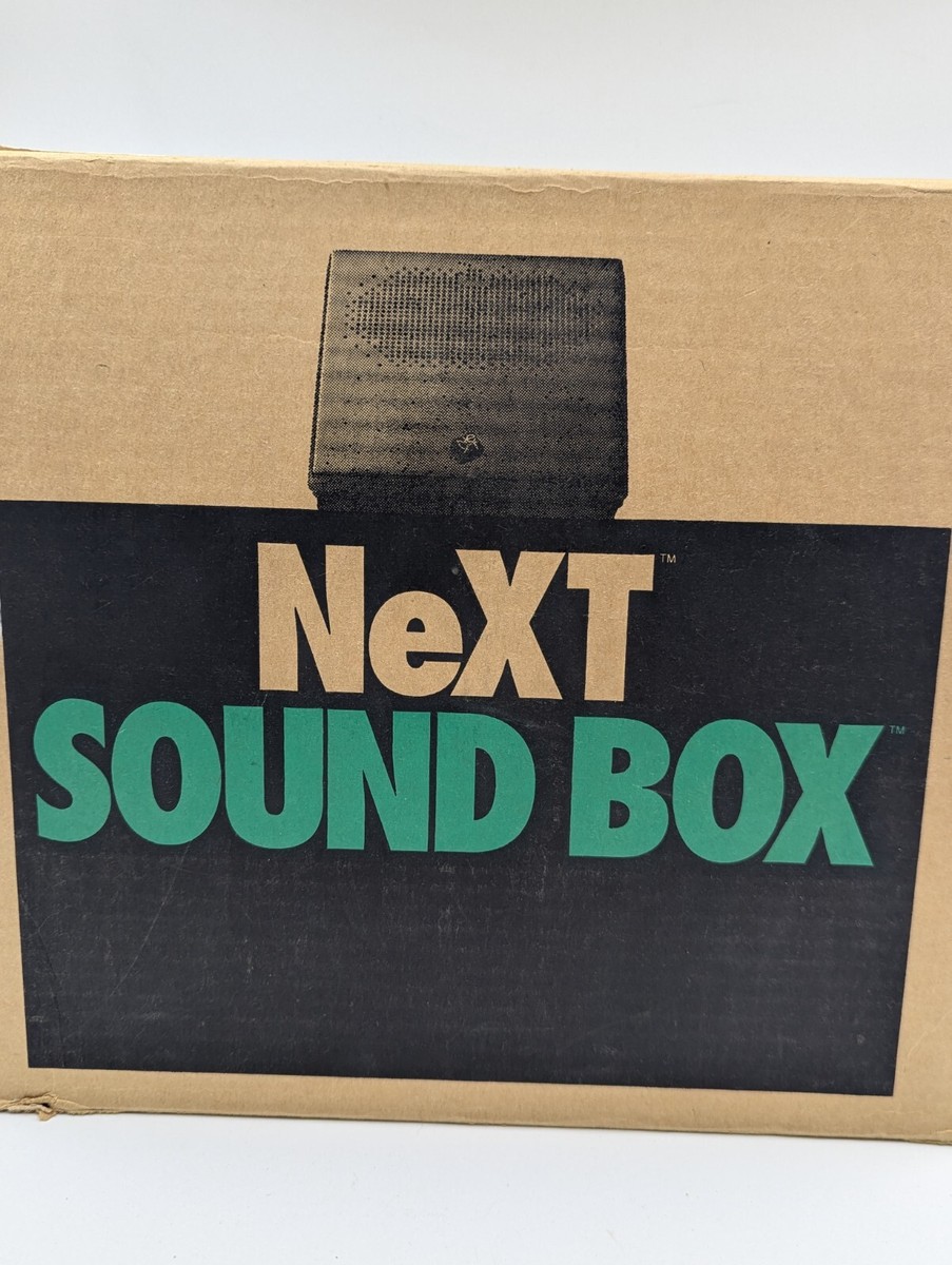 NeXT Station Sound Box Model：N4004 RARE Vintage NexT Cube NeXT Sound Box II N4004A ONLY See Pictures