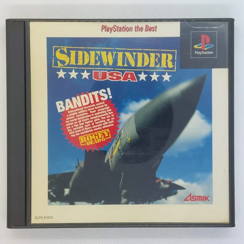 Sidewinder USA Bogey Dead 6 PlayStation the Best 1996 Sony PlayStation PS1