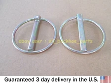 JCB BACKHOE - LYNCH PINS, SET OF 2 PCS. (PART NO. 826/00512)