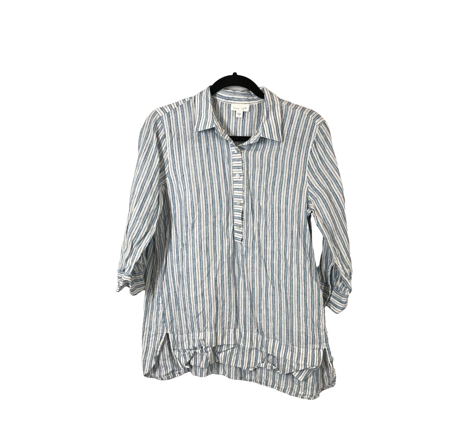 J。 Jill 喜欢条纹上衣女