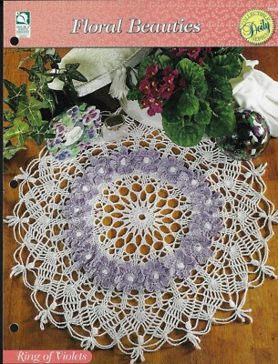 House of White Birches Collectible Doily Series  Floral Beauties-Choice