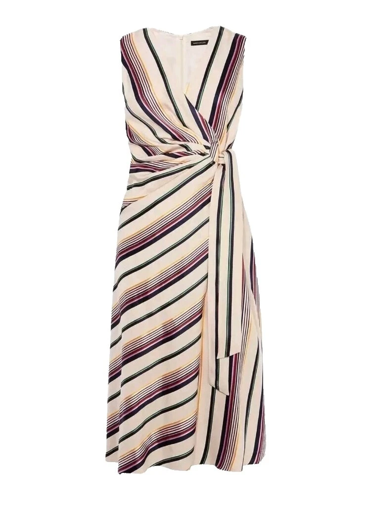 Multi-color Wrap Vestidos femininos