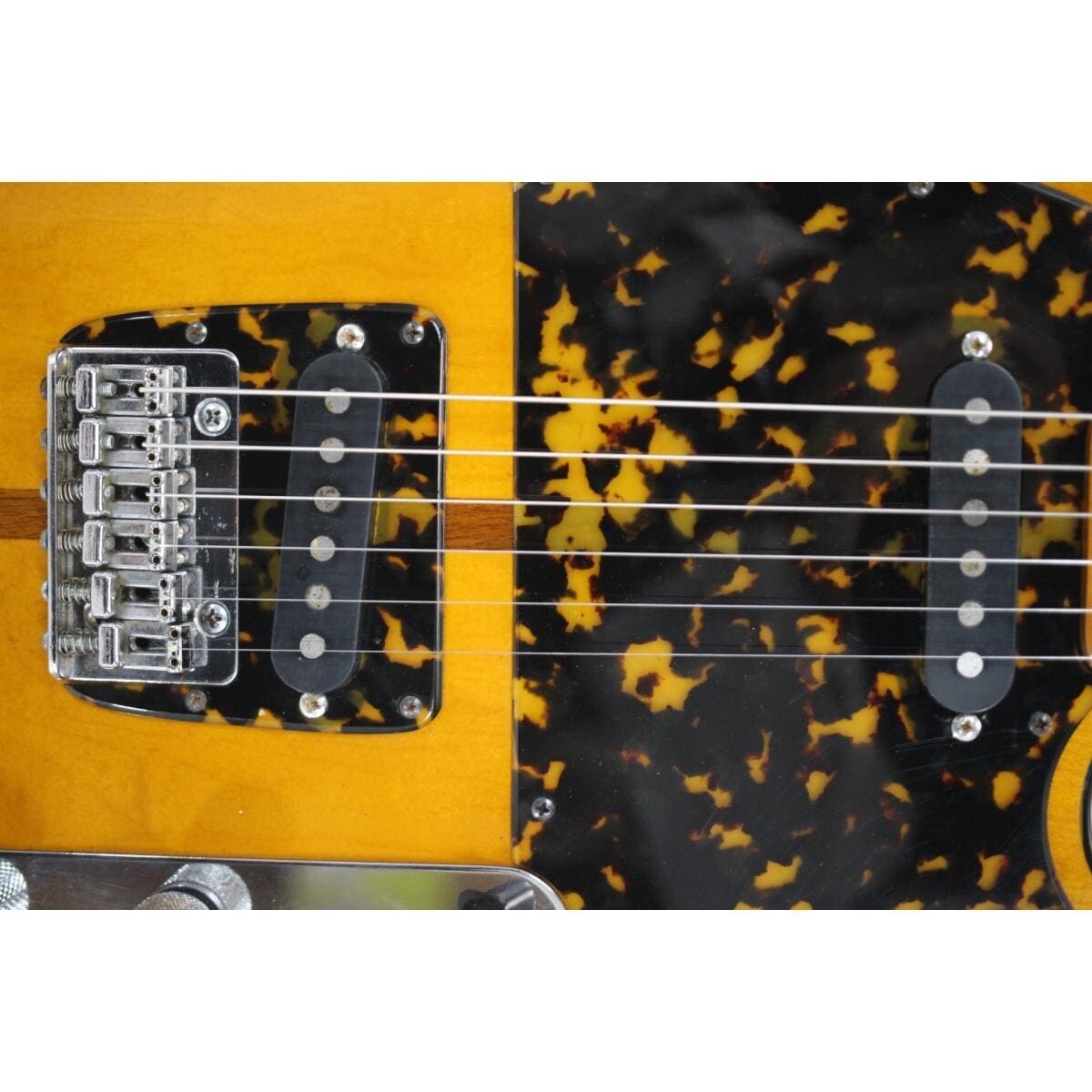 H.S.ANDERSON HS-1 MAD CAT Used Maple fingerboard Natural w/Hard case