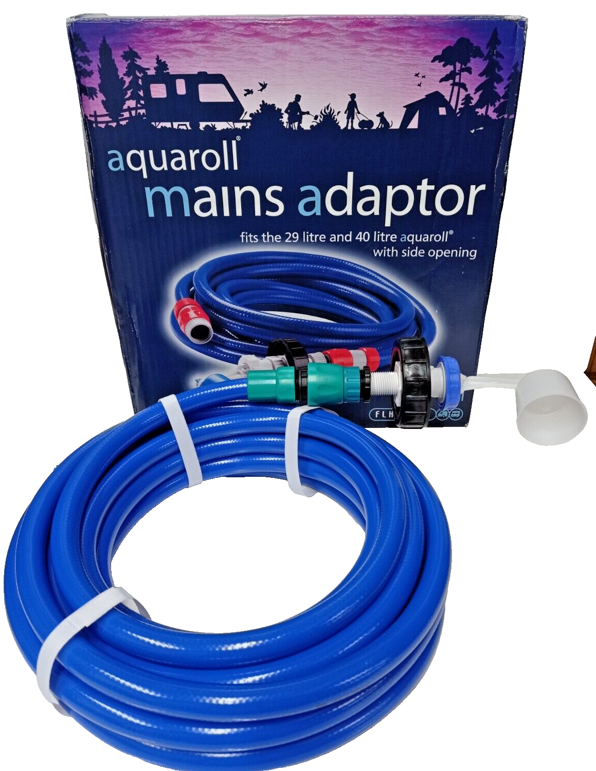 Genuine Aquaroll Mains Water Adaptor Kit connector connection Motorhome Caravan