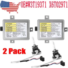 2PCS HID Xenon Headlight Ballast & Igniter & Bulb For 2004-2005 Acura TSX 2.4L