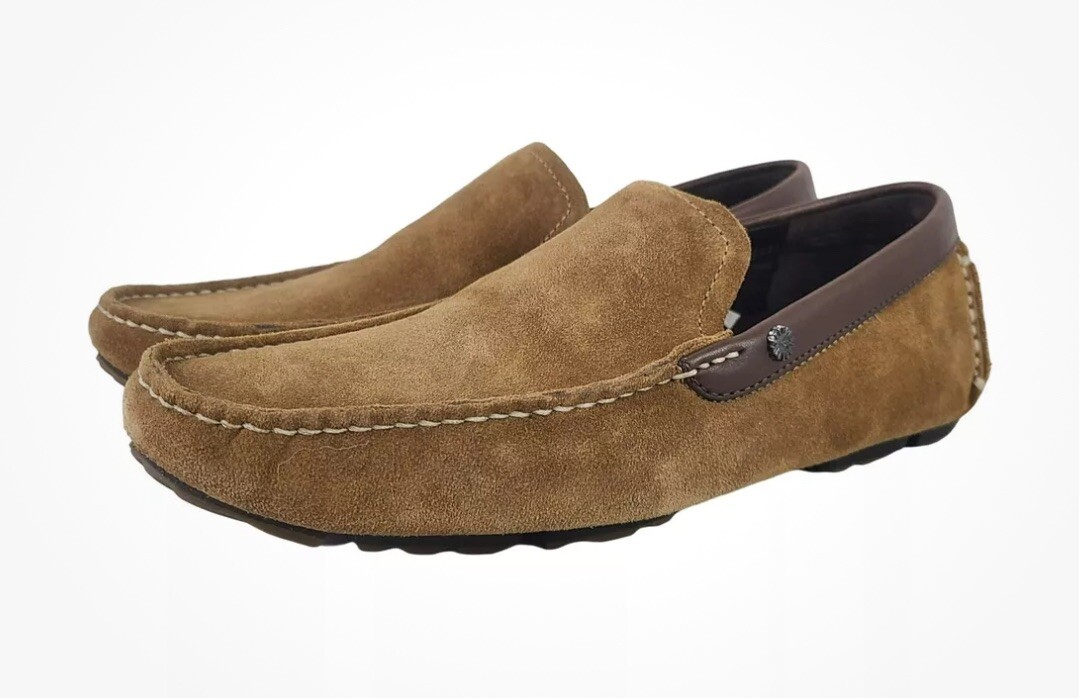 UGG Australia Bel-Air Venetian Moccasins Suede Loafers Shoes  display picture 2