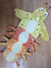 Baby CATERPILLAR WORM Garden Halloween Costume Velour Bunting 0 3 6 mo BABYSTYLE