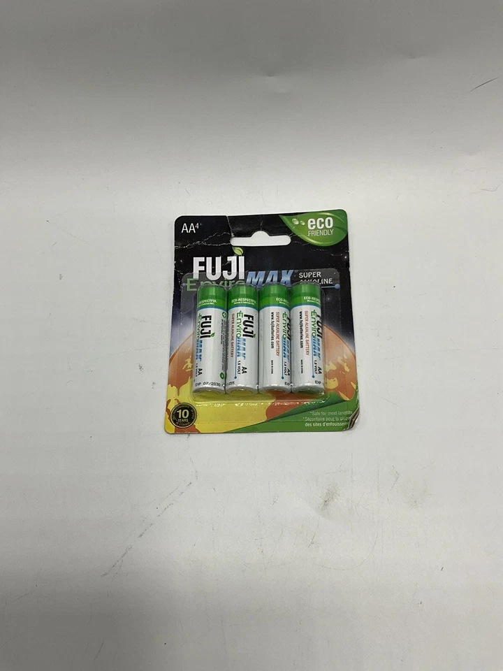 Pilas súper alcalinas FUJI ENVIROMAX 4400BP4 EnviroMax AA (paquete de 4) Foto 2 de 2