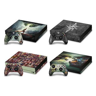 EA BIOWARE DRAGON AGE INQUISITION GRAPHICS VINYL SKIN FOR XBOX ONE X BUNDLE