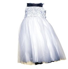 New Marmellata Flower Girl Tulle Wedding Gown White Dress Illusion Davids Bridal